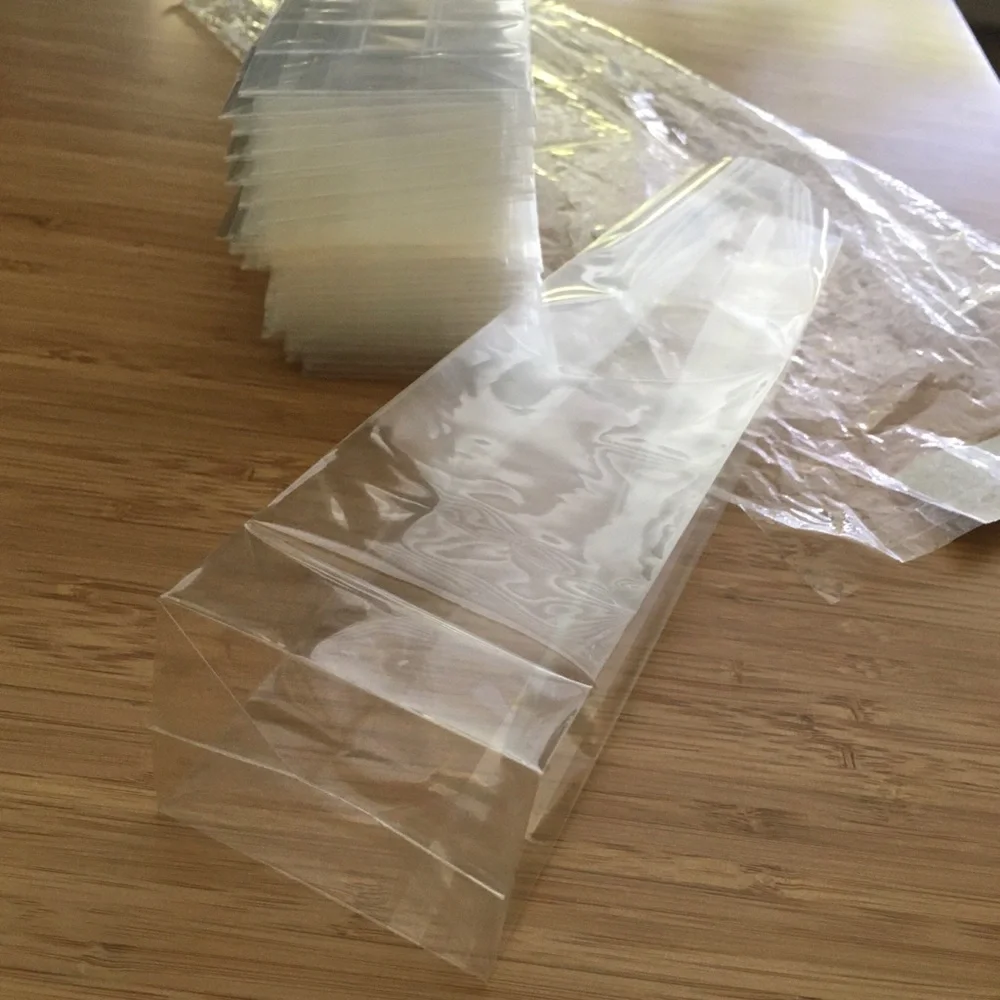 FREE Set of 50 Clear Bags for Treats Products Etc | 2.5L x 2W x 9.75H
